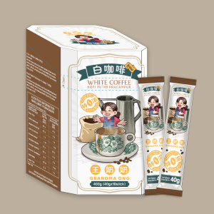 Grandma Ong White Coffee Kaw 400g (10 Sticks) 王奶奶白咖啡