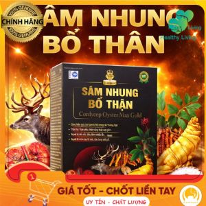 [CHÍNH HÃNG] Viên Uống Sâm Nhung Bổ Thận New (Hộp 30 Viên) - Hỗ Trợ Bồi Bổ Thận Khí Tăng Cường Sinh Lực Toàn Diện Giảm Đau Lưng Mỏi Gối Và Tiểu Đêm