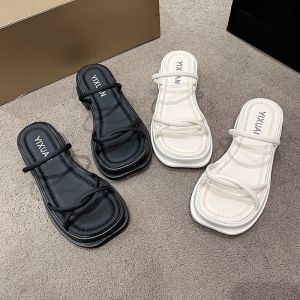 Free Shipping New Versatile Beach Sandals With Thick Soles Fashionable And Casual Perfect For Summer 2026