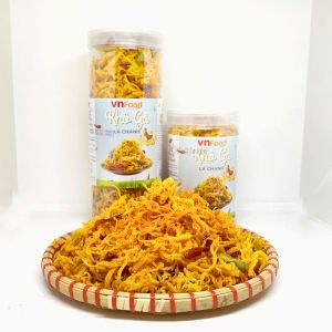1KG Khô Gà Lá Chanh Giòn Ngon – Gà Xé Sợi Tẩm Vị Thơm Nức Mũi VNFOOD