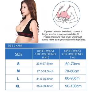 หน้าอกรั้งขึ้นสำหรับผู้หญิงท่า C Orrector S Hapewear ด้านบนกลับรั้งสนับสนุนชุดชั้นในหน้าอกหลังค่อมกลับไหล่แก้ไขท่าทาง