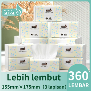 Weyon-Glisse Tissu 10 Pack  20 Pack Tisu Murah Nice Facial Tissu 360 Sheets