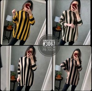 Atasan Rajut Wanita Lengan Panjang Kekinian Top Oversize