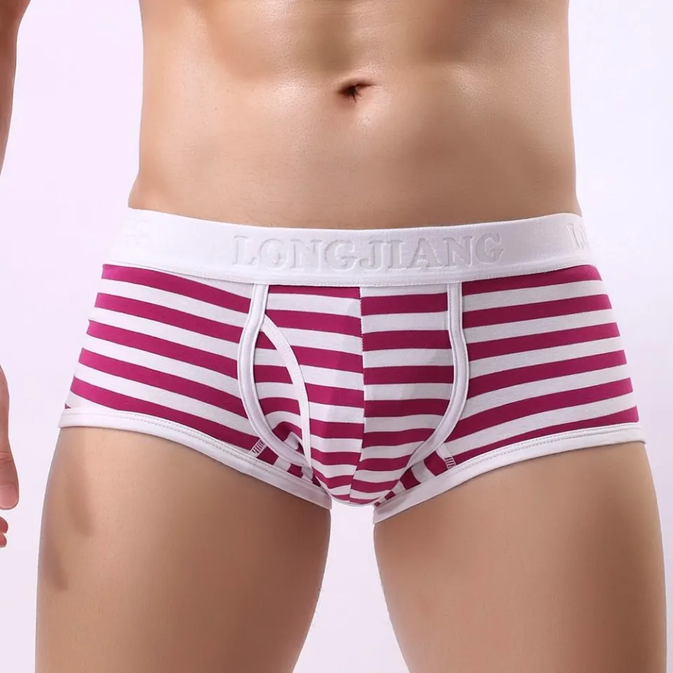 Cheap Men Sexy Breathable Underwear Briefs Boxer Bulge Pouch pants Trunks  Underpants
