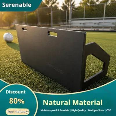 Serenable HDPE Material Soccer Training Wall Long-Lasting Soccer Wall Training Aid Wear-Resistant Football Rebound Panel Portable for Children