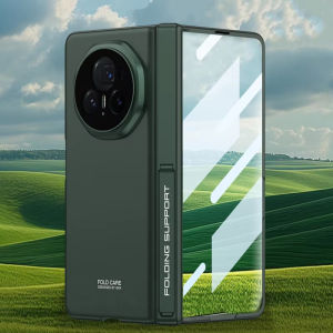 Magnetic Hinge Bracket Armor Case For Honor Magic V3 Outer Screen Glass Protective Matte Plastic Cover For Honor Magic V3 Case
