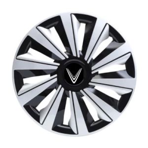 Bộ 4 ốp lazang VF3 lốp R16 Có logo chữ V ốp mâm vf3 vinfast 4 cái 16 inch ốp mâm VF3