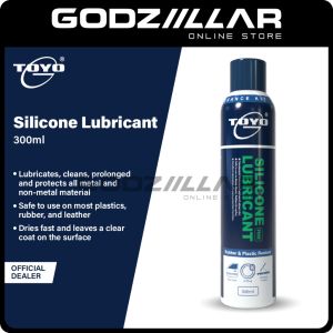 (300ml) Toyo-G Silicon Lubricant Rubber & Plastic Restore Aerosol Series 高效矽质润滑喷剂–塑料与橡胶还原