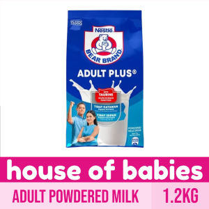 Bear Brand Adult Plus 1.2kg Adult Powdered Milk Drink