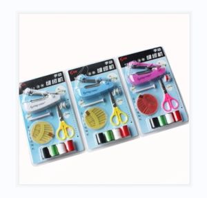 City Goods Mini Manual Sewing Machine for Home and Travel Easy to Carry and Use