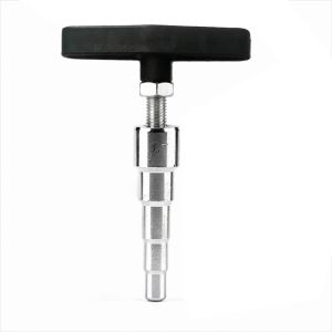 CAEDU Manual Operation Manual Pipe Expander T Shape Handle Non-slip Handle Tube Enlarged Tool Rust-proof Five Gear Aluminum Plastic Pipe Rounder Repairing Household Appliances
