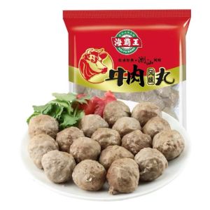 ลูกชิ้นเนื้อ 500g ลูกชิ้น เนื้อวัวแท้ 100% ลูกชิ้นคีโต ไม่ผสมแป้ง อร่อย สดใหม่