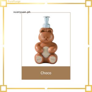 【Hot-Selling】 PurePlunge XUAN 500ml Manual Body Wash Bubble Maker Alphabet Design Foam Maker Empty Bottle PH
