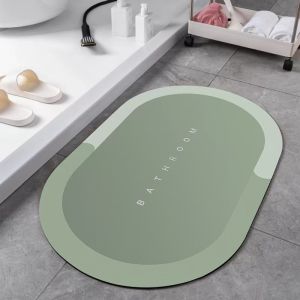 【COD】Absorbent Foot Mat Bathroom Door Non-slip Mat Bedroom Living Room Floor Mat Quick Dry Mat