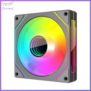 12ซม.ARGB 5V 3Pin 4พินPWMพัดลมระบายความร้อนที่เงียบสงบInfinityกระจกเงียบคอมพิวเตอร์Coolerพัดลม800-1800 RPMเงียบVentilador