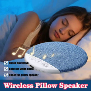 Ultra-Thin For Wireless Pillow Speaker Bluetooth 5.4 Improve Sleep Quality With White Noise Soothing Music