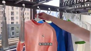 Portable Folding Clothes Rack - Multi-functional Space-saving Storage Hanger for Home & Travel