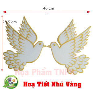 Đôi Chim Bồ Câu Bằng Xốp 23 x 285 cm Xinh Xắn Đẹp Mắt Trang Trí Phòng Cưới Vu Quy Tân Hôn Sang Trọng Biểu Tượng Tình Yêu Thủy Chung Và Hạnh Phúc Mang Lại Niềm May Mắn Cho Ngày Vui Trọn Vẹn