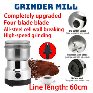 (SG Dliver)Energy-saving Electric Grinder Grains Spices Coffee Bean Dry Food-grade Nut Miscellaneous Grains Spice Multifunction Mill Grinding Machine
