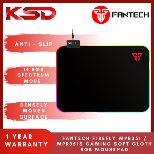 Fantech FireFly MPR800s Gaming Soft Cloth RGB MousePad (14 Spectrum Mode)