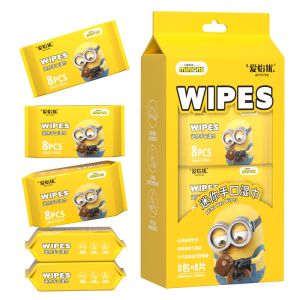 Wet Wipes Bundle Packs Gentle for Baby Kids Hand and Mouth Disposable Tisu Basah Bayi Kanak 迷你手口湿巾