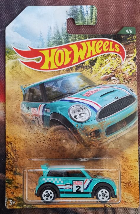 HOTWHEELS 2019 BACKROAD RALLY SERIES MINI COOPER S