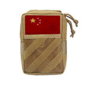 LZD Military Fans molle Tactical Small Waist Bag Outdoor Sports Running Messenger Phone Bag Mountaineering Mesh Zipper Pannier Bag
