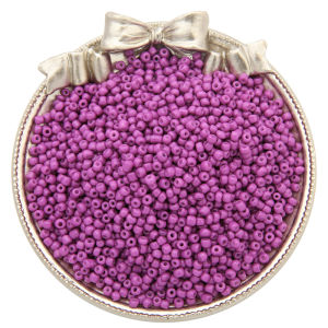 1000 Hạt Charm Thủy Tinh Séc 3Mm Tự Làm Vòng Tay Vòng Cổ Hạt Đệm Màu Trơn Để Làm Trang Sức Phụ Kiện Dây Chuyền Kính Râm Đính Cườm