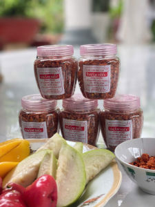 Combo Muối Tôm Thắm Hiếu: 1 Hũ 500g + 2 Hũ 100g – Ăn là Ghiền