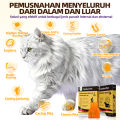 Cassiel Pet Obat Kutu Anjing/Kucing - Cair & Tablet Basmi Kutu, Cacing, infeksi Kulit BPOM. 