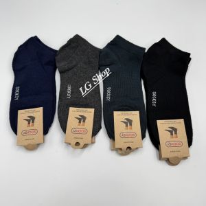 ถุงเท้าข้อสั้นตาตุ่มงานSocksy ผ้านิ่มหนาใส่สบาย 1แพ็คมี12คู่ ขนาดฟรีไซส์ เท้า37-45ใส่ได้ งานดี คละสี ถุง เท้า