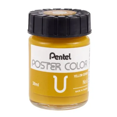 [DA ĐEN] Màu Hủ Poster Pentel Lẻ 30ml (Chính Hãng)