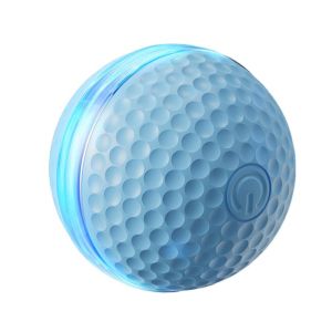 SIRENXI Tự động Bóng tương tác cho mèo Bóng Tự lăn Sáng Tạo Bóng điện thông minh cho thú cưng Di động Sạc USB Bóng đồ chơi cho mèo thông minh Đồ dùng cho thú cưng
