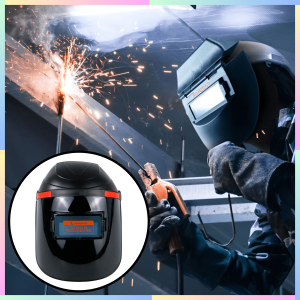 FAST DELIVERY TaffGUARD Helm Las Listrik Pelindung Wajah Otomatis Light Welding Mask Cap Shield
