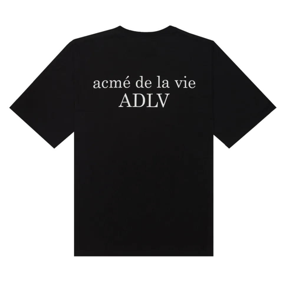 Acme de la vie ADLV Basic Short Sleeve T-Shirt Black