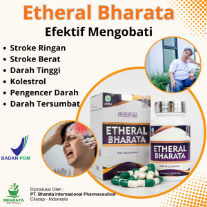 Obat Stroke Paling Ampuh Etheral Bharata - Obat Herbal Stroke Ringan Berat Stroke Iskemik Hemoragik