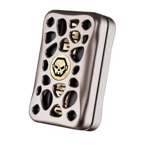 NBANLIKE Metal Fidget Toy Hollow Out Zinc Alloy Push Slider Toy Fingertip Spinner Fingertip Clicker Hand Tactile Slider Adult