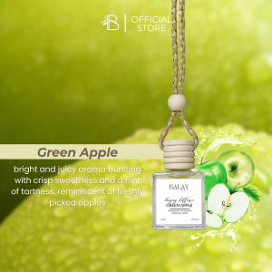 Hanging Diffuser for Car and Home Long Lasting Perfume Room Aroma Fragrance Air Freshener 10ml by Balay Bango ™