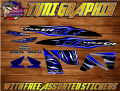 Honda Wave 110 Alpha CX Stock Decals Set W/freeBIES. 