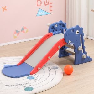 GOOGOO BIRD Children Slide Indoor Home DIY With High Safety Guard Fence Kids Slide Play Set / Papan Gelongsor