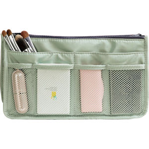 Japan Korean Version Multifunctional Bag Storage Tidy-Up Double Zipper In Liner Toiletry