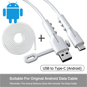 BlueWow Charger Cover Protector Silicone Cable Accessory 18/20w USB Charger Plug Cable Protector for iPhone USB Cable Line Protection