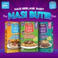 Eatalian Express Little Nuur Baby Food - Baby Porridge / Lauk China India Indonesia /Pasta Sauce/Mixed Vege Pasta Ready to Eat Halal Logo. 