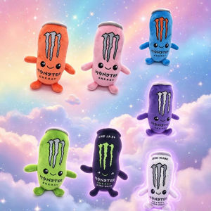 White Energy Drink Can Shaped Ornament Simulation Zero Sugar White Monster Energy Drink Figure Fans Desktop Home Decoration