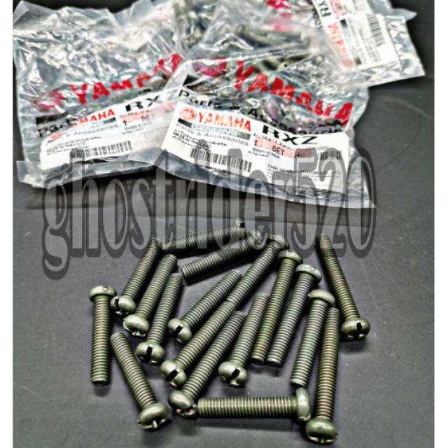 Engine screw enjin skru set yamaha rxz old model ori Lazada