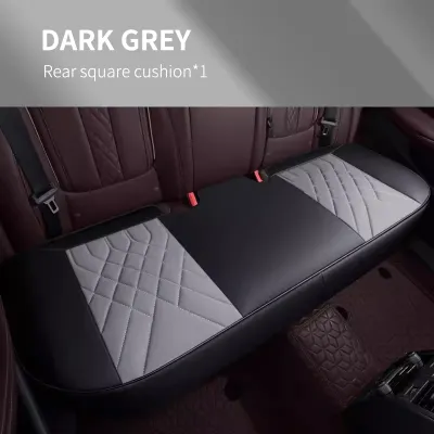 SEAMETAL Car Seat Cover PU Leather Seat Cushion Protector Breathable Car Seat Pad Mat Non Slip Universal Interior Car Accessories