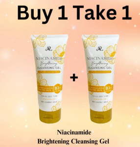 BUY1GET1 AR Niacinamide Gel Brightening Cleansing Gel Facial Wash