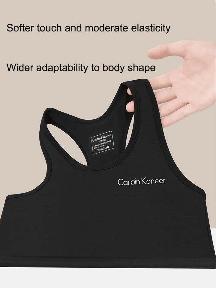  Compression Chest Binder Sports Bras for Womens Tomboy