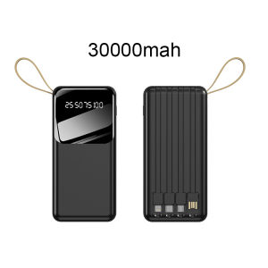 [SG] mAh  4 USB Fast Charging  Large Capacity  with LED display High Performance