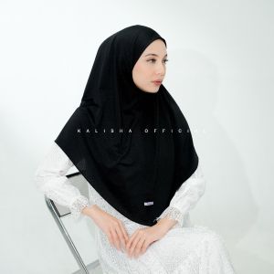 Jilbab Bergo Hamidah Zahrah Daily Hijab Non Pad Jersey Premium Hijab Instan Size L